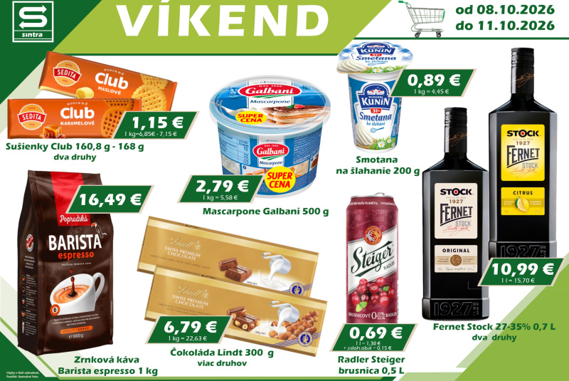 Víkendové ceny / Naša ponuka na víkend - foto