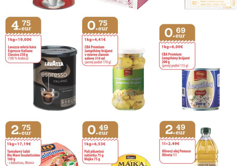 Letákové akcie / LETÁKOVÁ AKCIA 13/2020 - foto Letákové akcie / LETÁKOVÁ AKCIA 13/2020 - foto