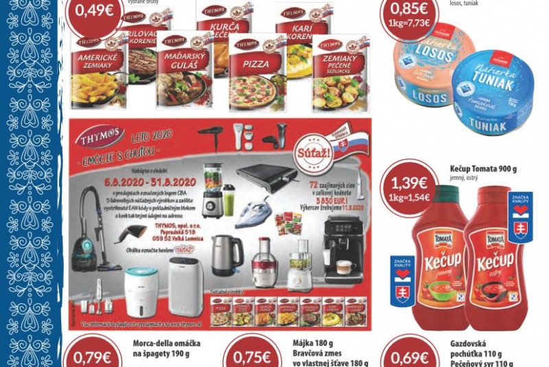 Letákové akcie / LETÁKOVÁ AKCIA 15/2020 - foto Letákové akcie / LETÁKOVÁ AKCIA 15/2020 - foto