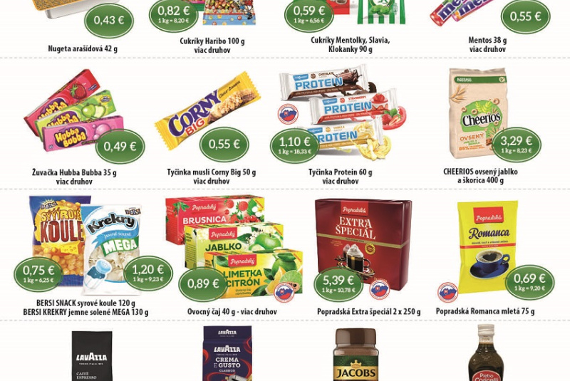 Letákové akcie / LETÁKOVÁ AKCIA 16/2020 - foto Letákové akcie / LETÁKOVÁ AKCIA 16/2020 - foto