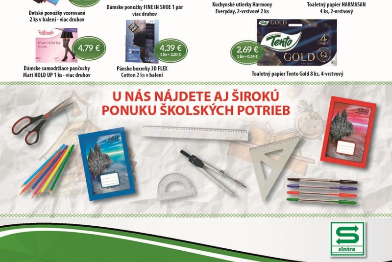 Letákové akcie / LETÁKOVÁ AKCIA 16/2020 - foto Letákové akcie / LETÁKOVÁ AKCIA 16/2020 - foto