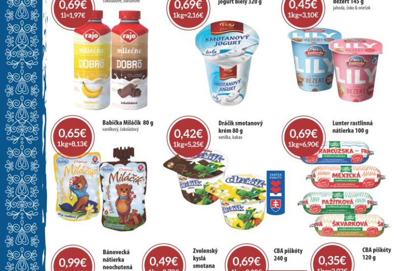 Letákové akcie / LETÁKOVÁ AKCIA 17/2020 - foto Letákové akcie / LETÁKOVÁ AKCIA 17/2020 - foto