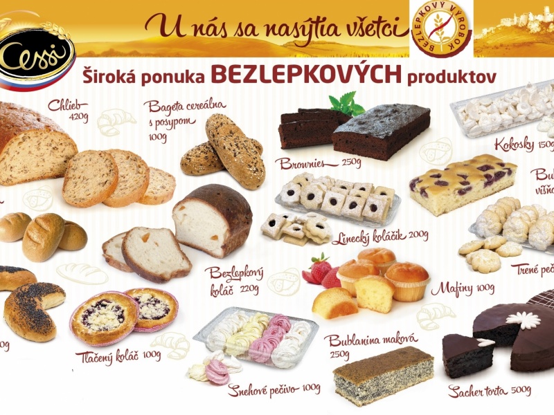 Bezlepkové výrobky