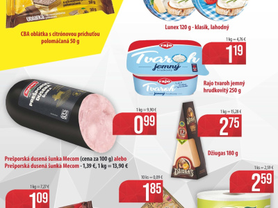 Naša ponuka na víkend