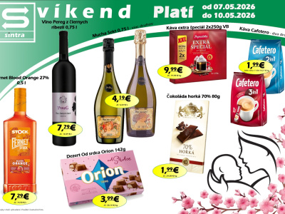 Naša ponuka na víkend