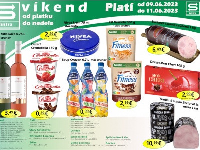 Víkendové ceny Sintra