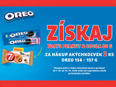 Získaj 7DAYS peanut & cocoa 80 g